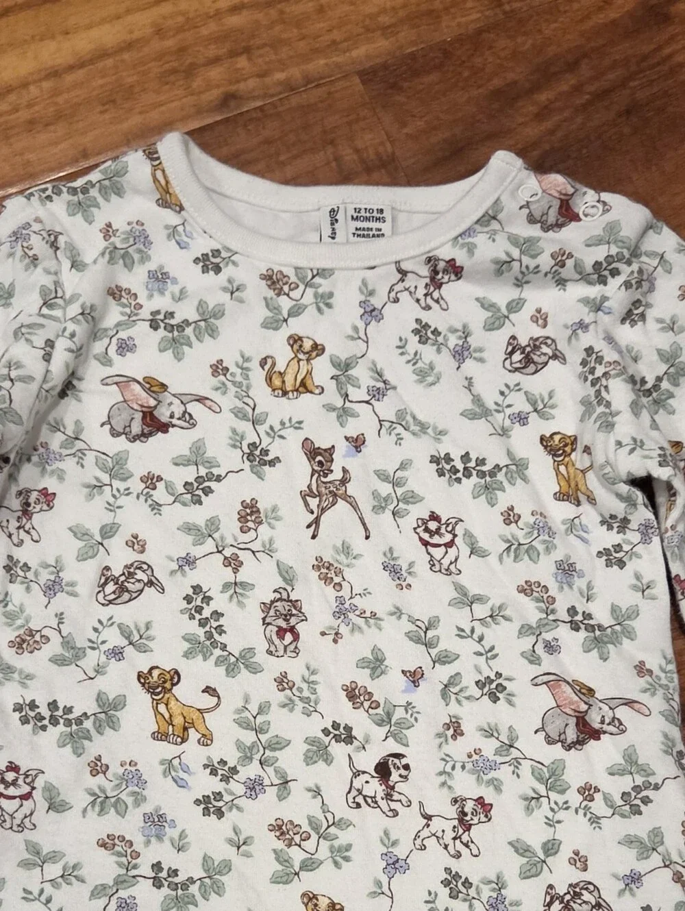 Janie and Jack x Disney EUC 12-18 Months Disney Character Bodysuit
